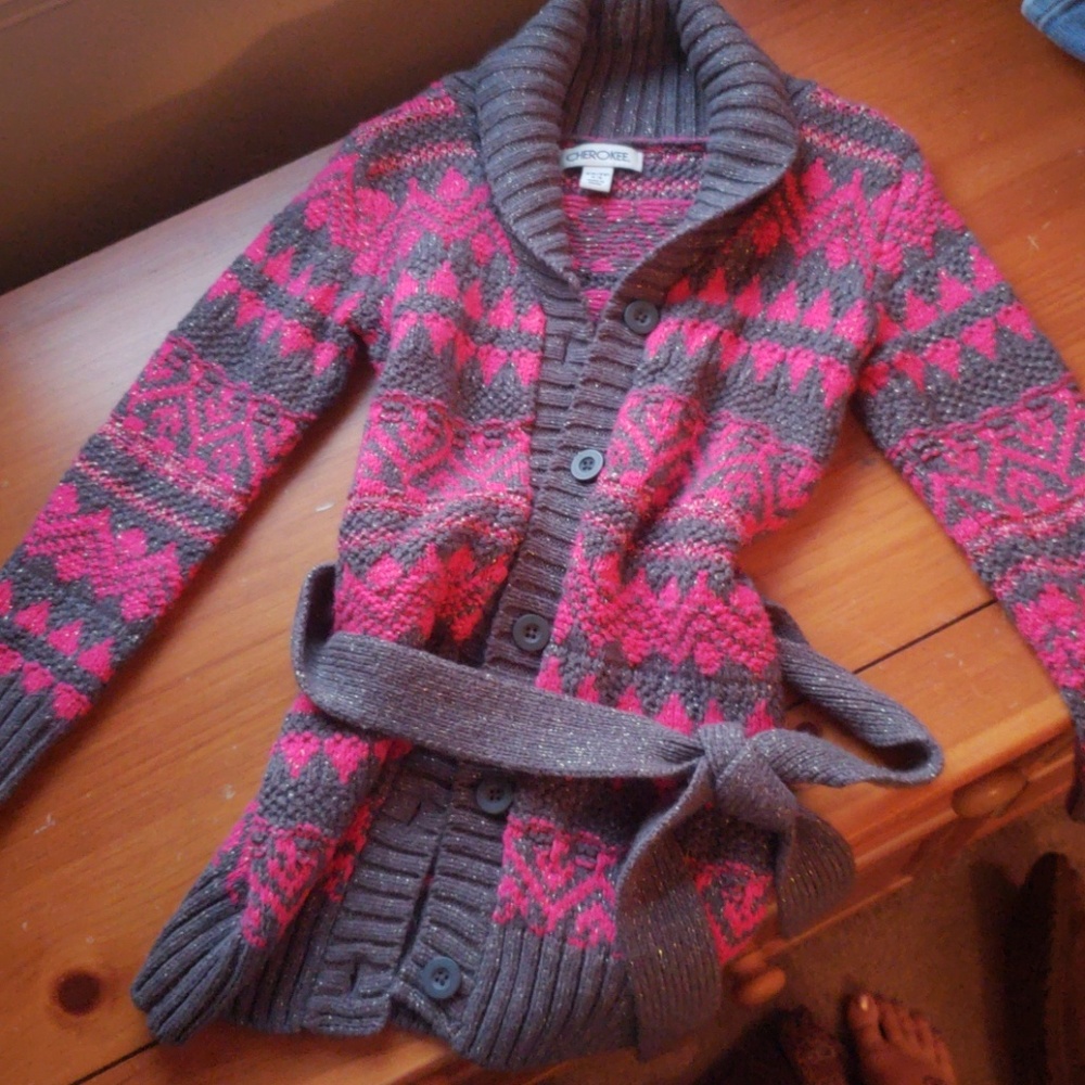 Button up sweater